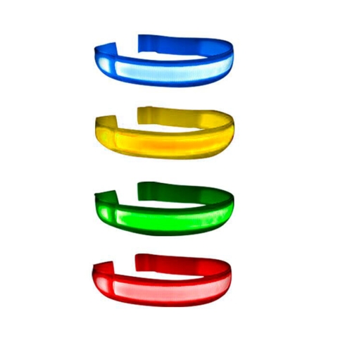 The Stripe Collar - Genopladeligt, lysende halsbånd