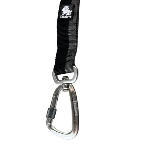 Smart håndfri elastisk hundesnor med smart karabinhage fra truelove.
