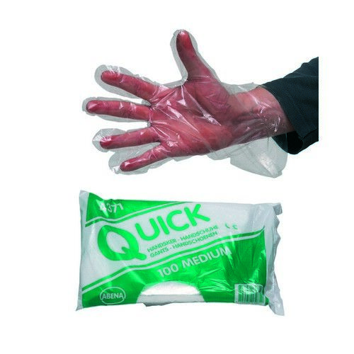 Engangshandske Plastik Medium