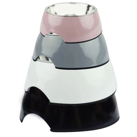 Ollipet Classic madskål I 4 farver I 3 størrelser