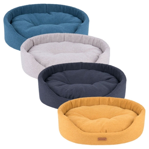 Amiplay Oval Hundeseng - Flere størrelser