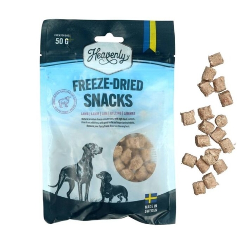 Frysetørret Snacks med Lam