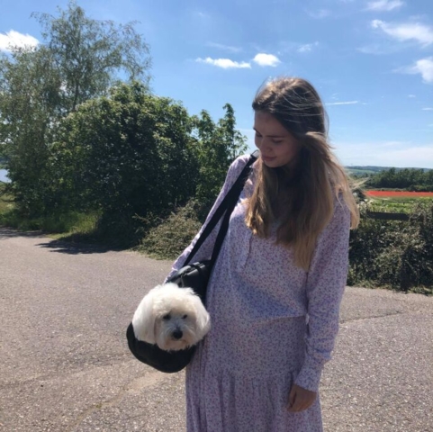 Skai hundetaske | Sally i en størrelse Medium