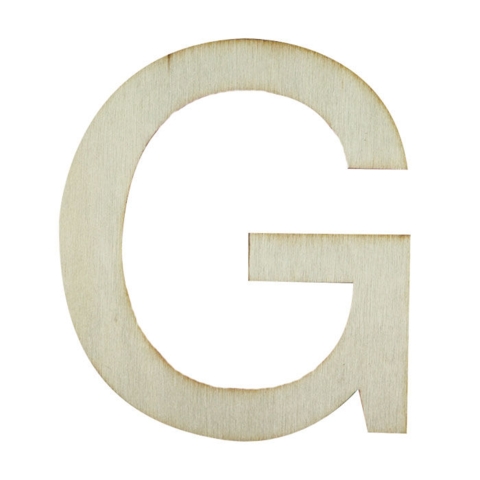 Træ bogstaver I Bogstavet G