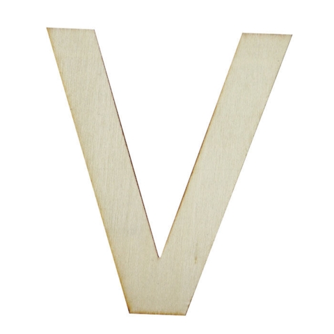 Træ bogstaver I Bogstavet V