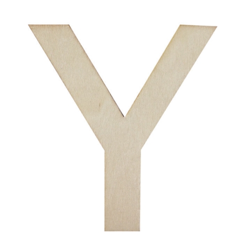Træ bogstaver I Bogstavet Y