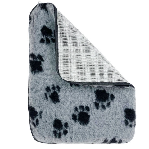 Vetbed tæppe med kantsyning