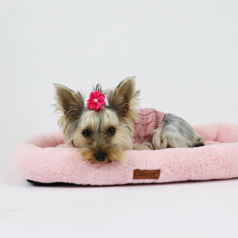 Ollipet Luksus Madras I Lyserød