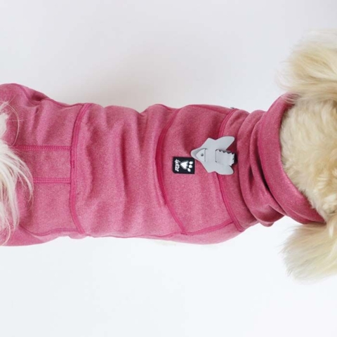 Hurtta Razzle Dazzle Midlayer Jakke I Beetroot