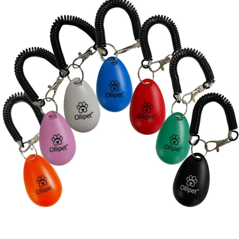 Ollipet dråbeformet klikker med spiral