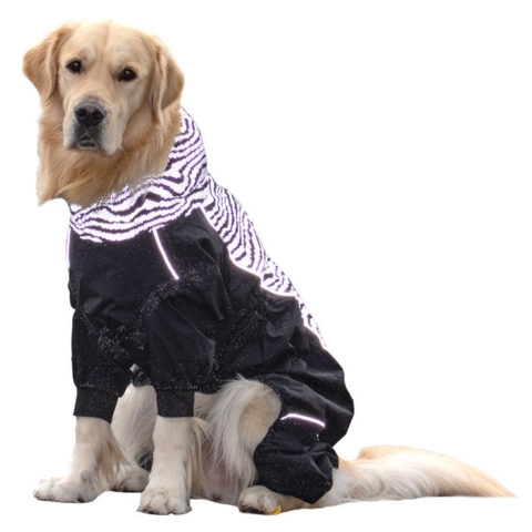 Dogman Regnoverall sort - Carlos rygmål er 67 han bruger str. 60