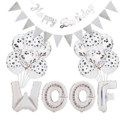 Ollipet WOOF Party diagender I sølv