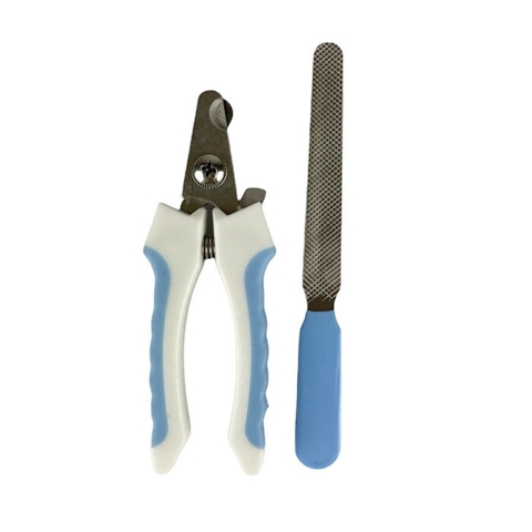 Ollipet Negleklipper / neglefil sæt | Lyseblå