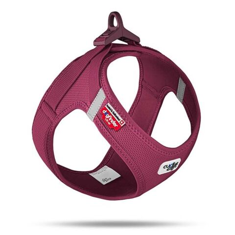 Curli Clasp Air Mesh Step-in Hundesele Ruby