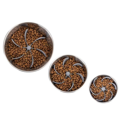 Silikone slow feeder indsats