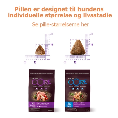 CORE Puppy Original - Small/Medium Breed | Tørfoder