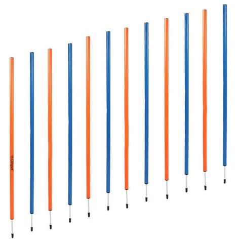 Ollipet DogFit Agility Serie Slalompinde | 12 stk