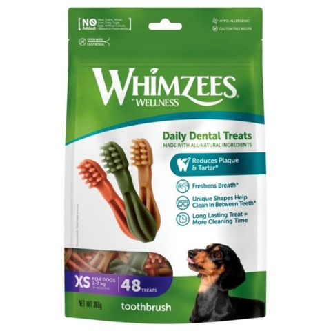 Lækre hunde tandbørster i form at tyggeben til din hund