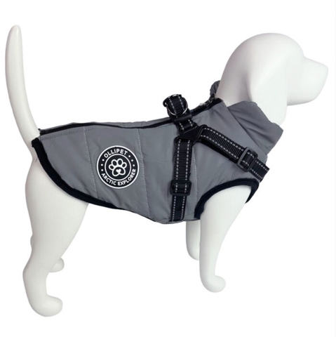 Ollipet Arctic Explorer Refleks | Vinterdækken til at holde hunden varm