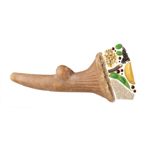 Whimzees fedtfattige tyggeben til hunde.