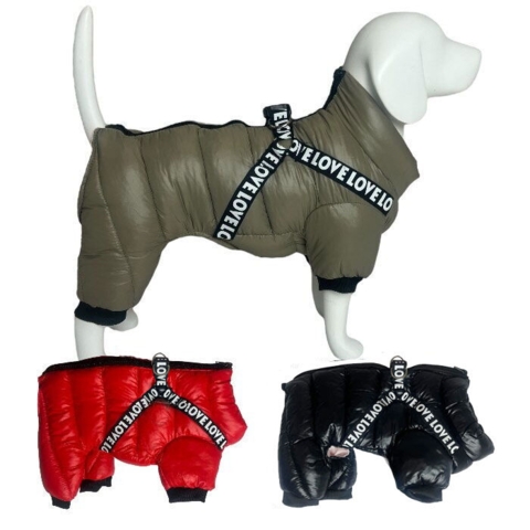 Ollipet LOVE Flyverdragt med sele