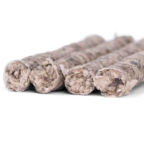 Sprøde tyggestænger til hunde med laks