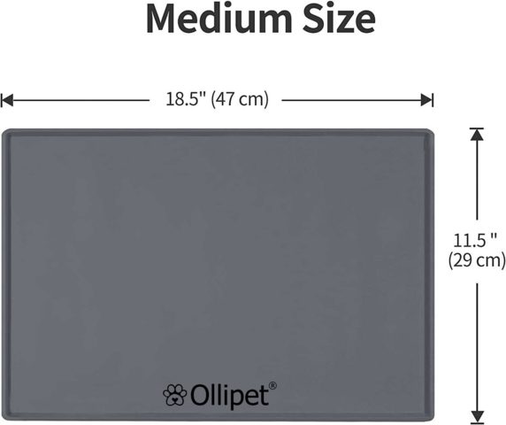 Ollipet Spiseunderlag m. høj kant