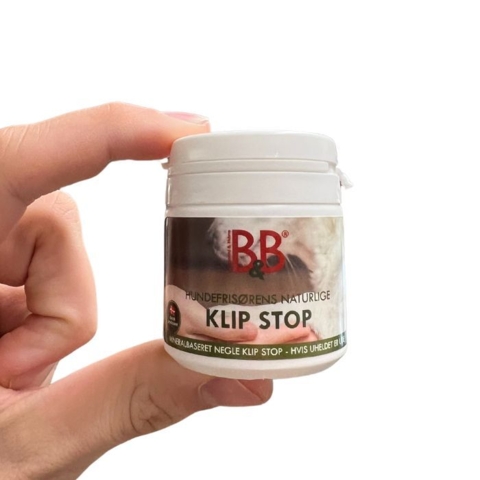 B&B Mineralbaseret Negle Klip Stop