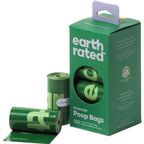 Earth Rated Miljøvenlige Hundeposer 120 stk.
