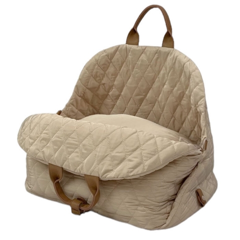 Ollipet Milano Bilsæde 3i1 | Sand kombinerer funktionalitet og æstetik