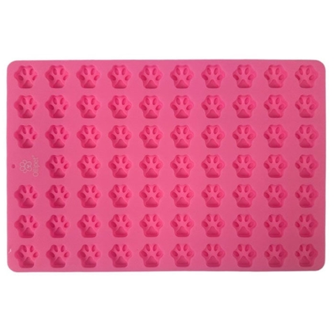 Pink Ollipet Silikone poteform tåler fryser, ovn, mikrobølger og opvaskemaskine