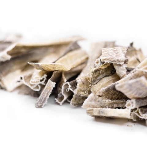 Naturlig torskeskind hundesnack