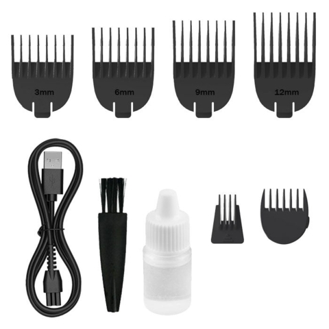 Hundetrimmer med flere afstandskamme