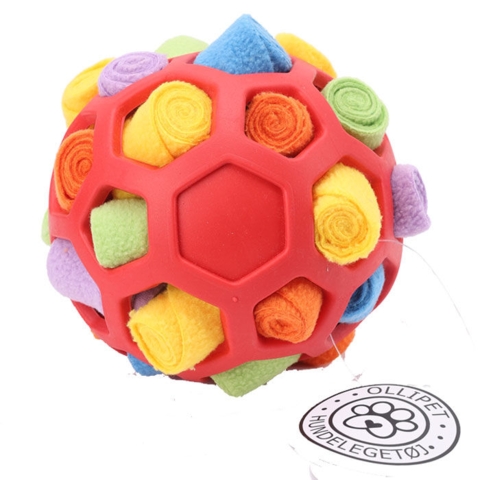 Ollipet HoliMoli Snusebold kan gemme på lækre godbidder