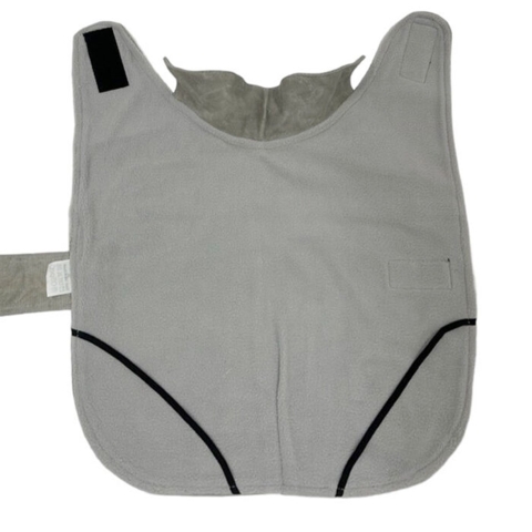 Ollipet Outdoor Grey Warmer m. bagbensstropper i elastik