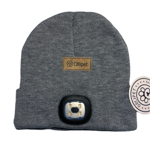 Strikhue med LED lygte