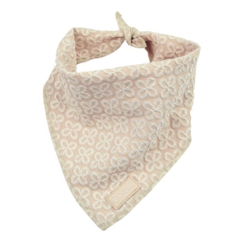 Flot Ollipet Bandana til hunde med blomster | Sand