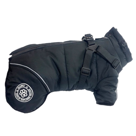 Ollipet Sirius de Luxe Dynejakke med refleks og sele