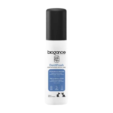 Biogance DentiFresh Oral care lotion | 100 ml plejer din hunds tænder og tandkød