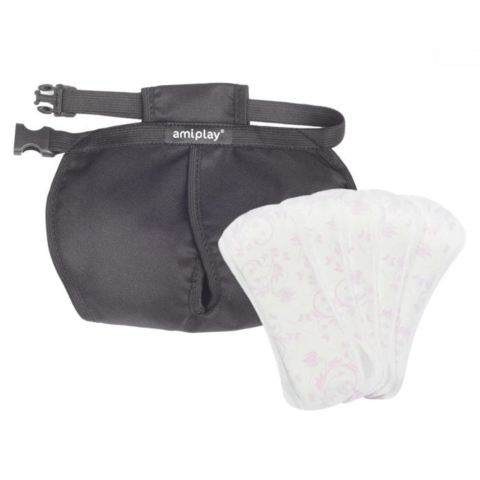 KW Amiplay Hygiejnebukser med 5 medfølgende trusseindlæg