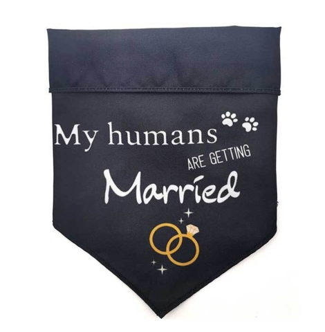 Ollipet "My Human are getting married" Bandana