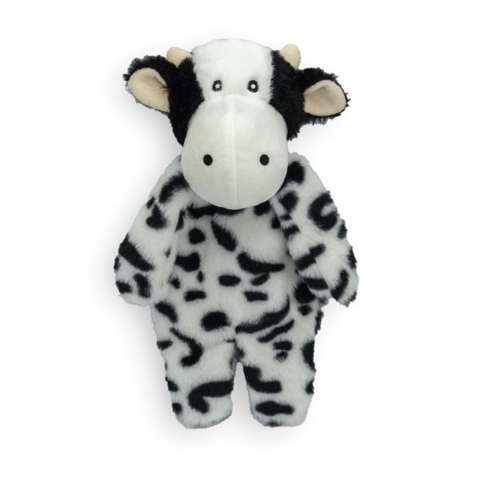 Party Pets Floppy Cow er en sjov hundebamse til alle racer. Den har sjove knitre- og pivelyde
