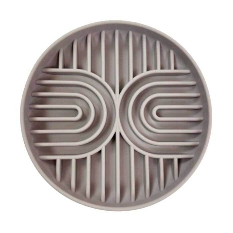 Ollipet Art deco slikkeskål kan bruges til både våd- og tørfoder