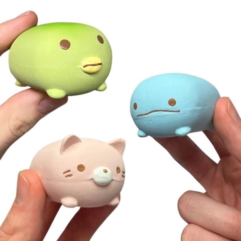 Ollipet Cute Fat Amimals er det perfekte legetøj til hvalpe og små hunde