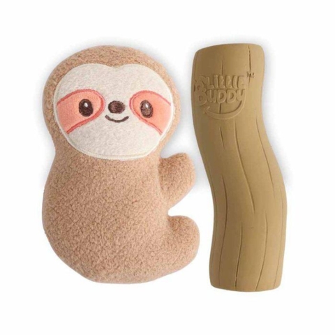 Sød hundebamse og latex legetøj fra All for Paws