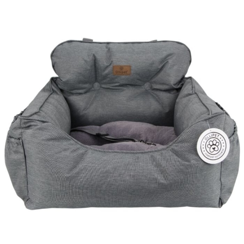 Deluxe autosæde til din hund og hvalp fra Ollipet