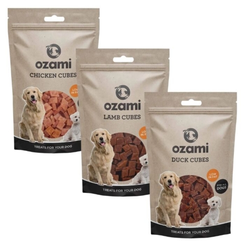 Ozami semimoist hundegodbidder med lavt fedtindhold