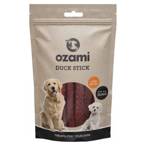 En super lækker hundesnack med smag af and. Perfekt som belønning til din hund.