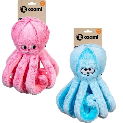 Sød blæksprutte bamse fra Ozami. En sjov og sød bamse som din hund vil elske.