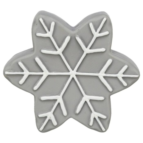 Det søde snefnug i latex giver din hund masser af sjov og aktivitet i julen